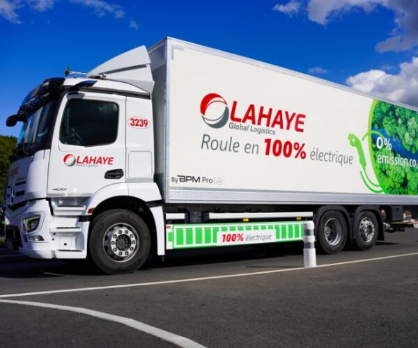 Lahaye Global Logistics déploie sa flotte de camions électriques